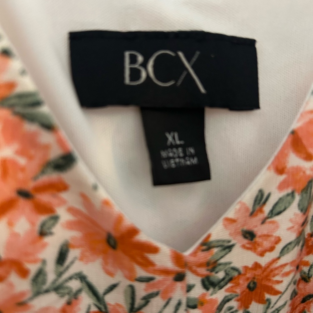 BCX Floral Dress XL